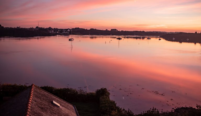 Couché de soleil Pont Lorois